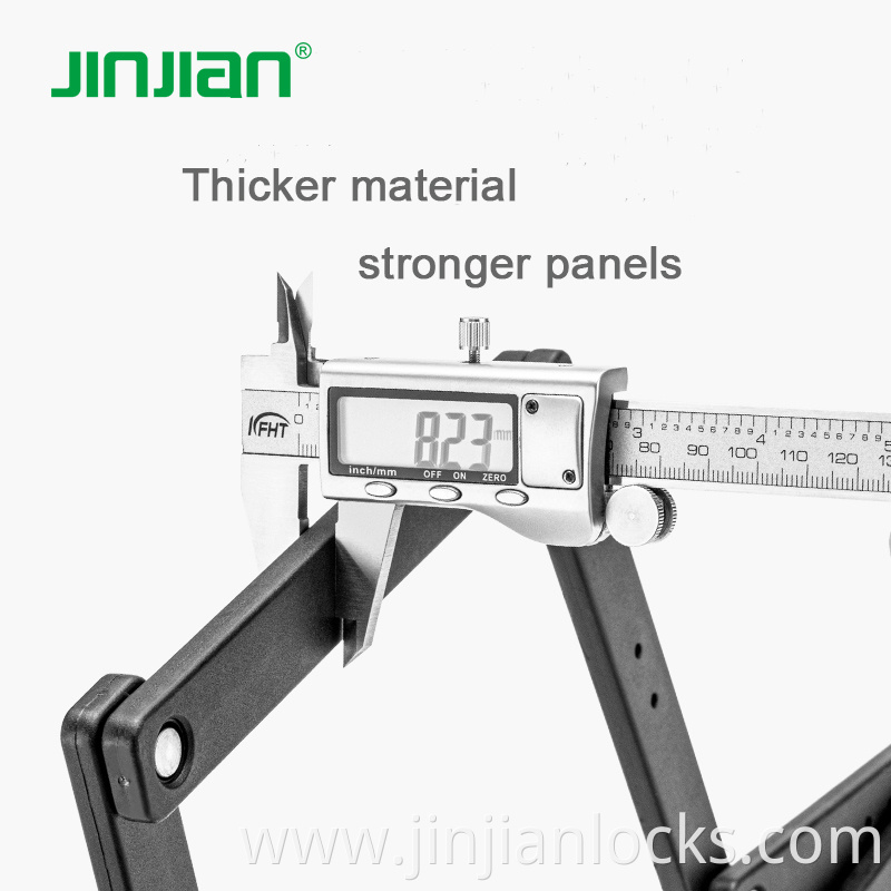 Jinjian Special Hardened Steel Anti Theft E Bike Electric Scooter Folding Lock Cycle Lock Bicycle Foldable Lock